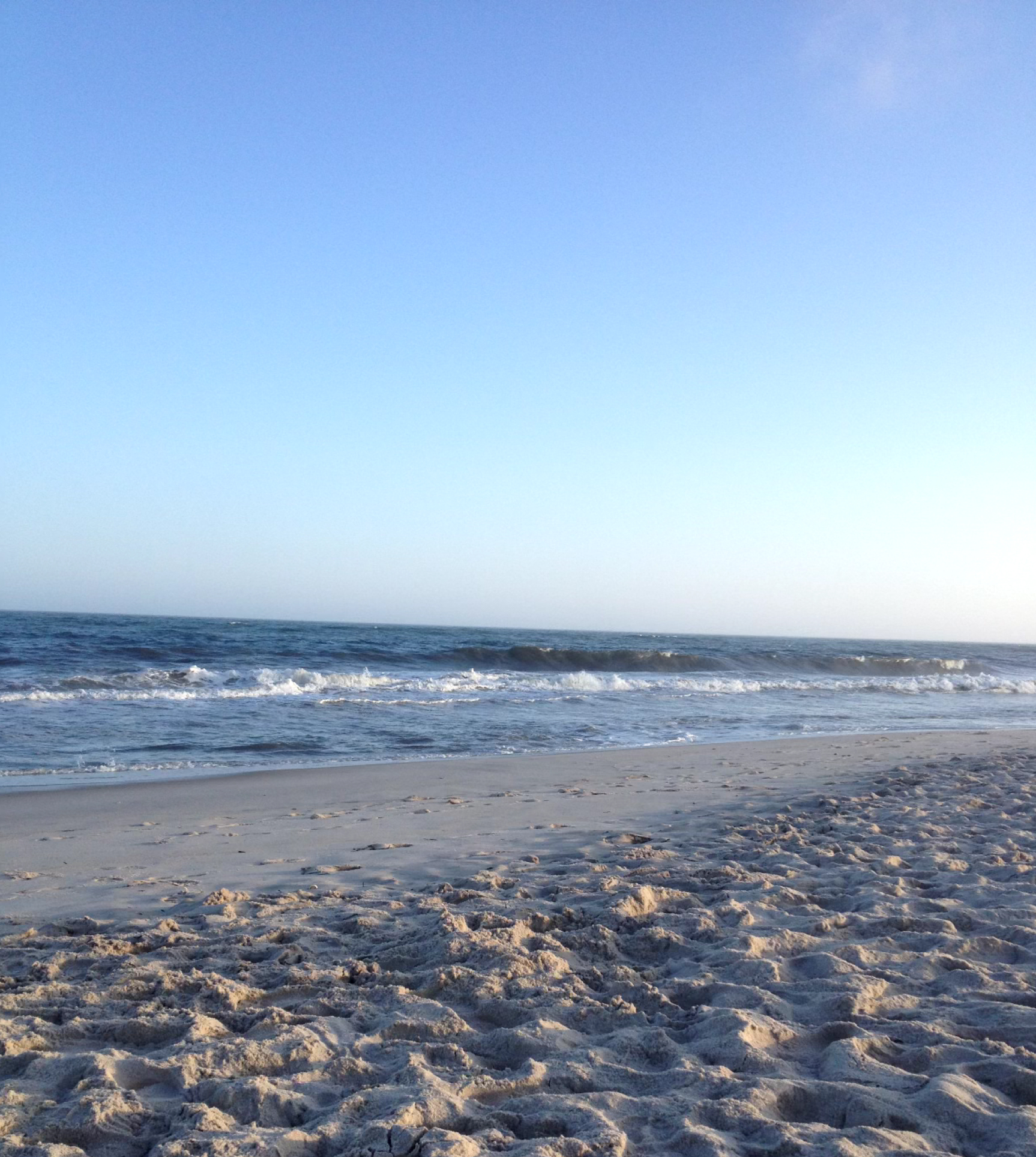 mental health quote and beach